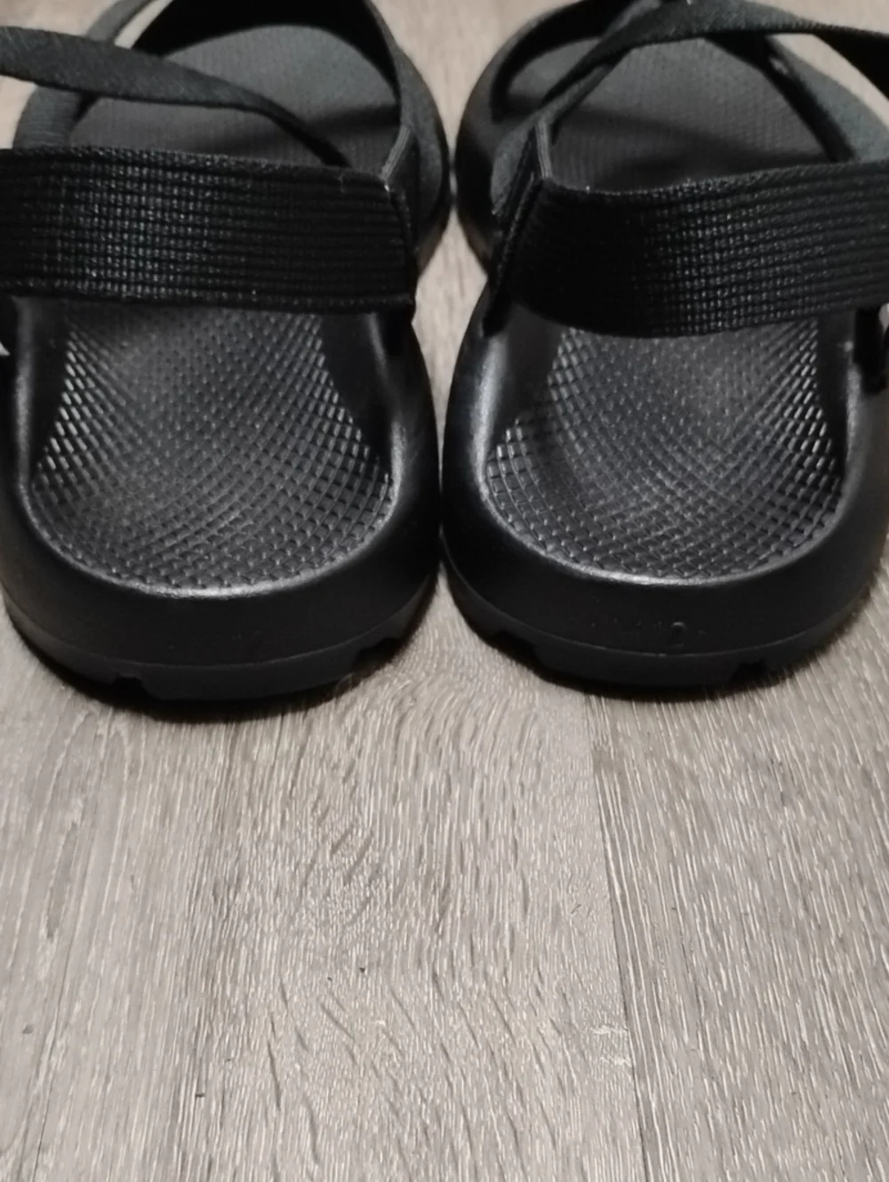 Chaco Black Strappy Sandals